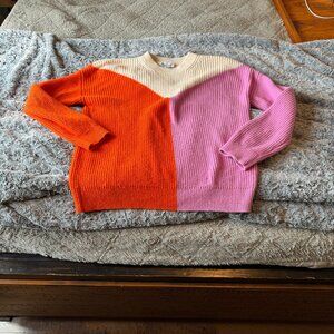 Color blocked & Other Stores Sweater Size Medium